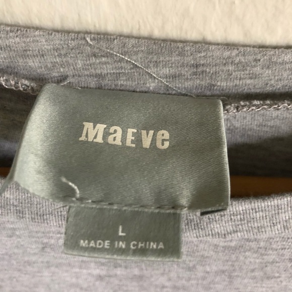 Anthropologie Maeve Nahlah T-Shirt Dress SZ L - Picture 6 of 8